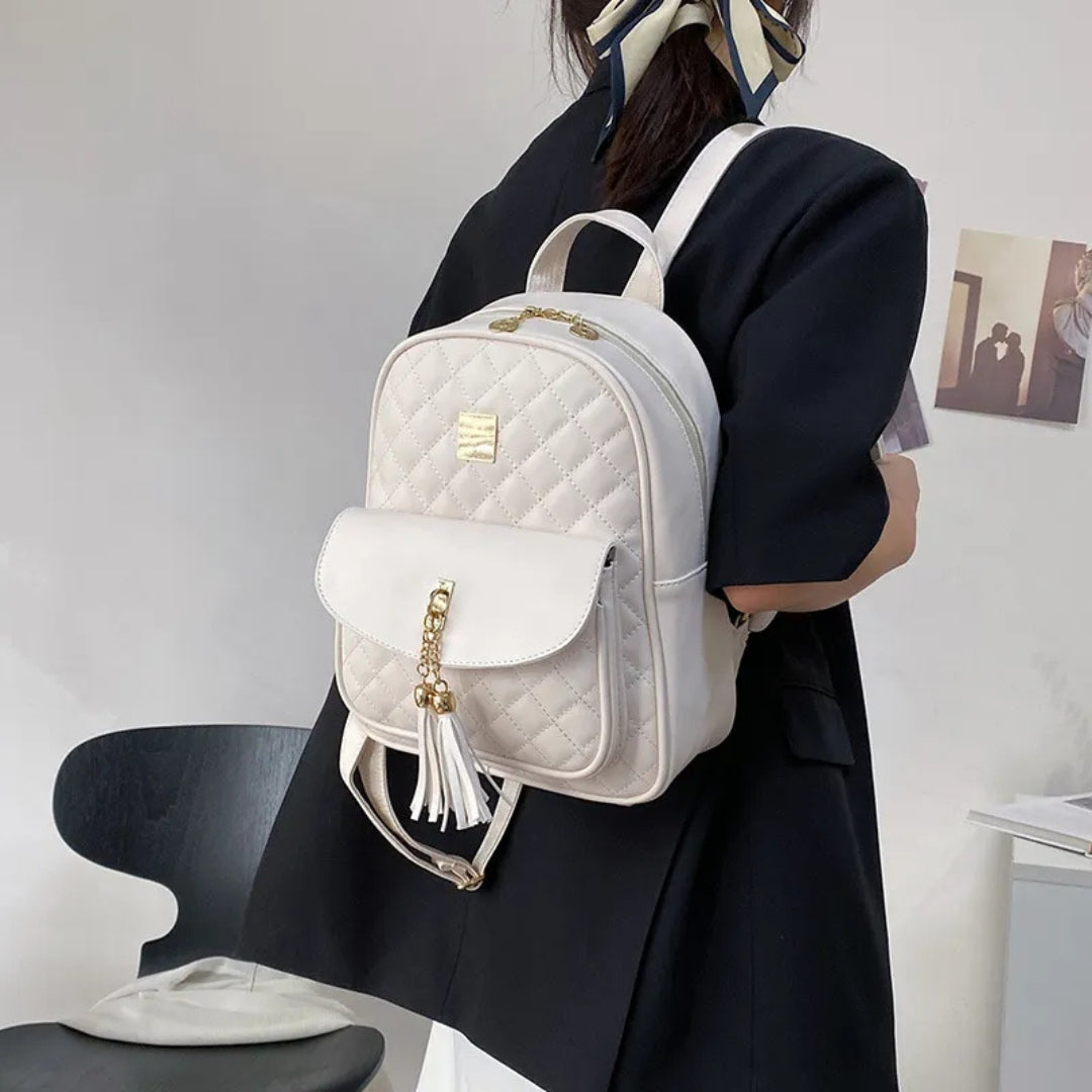 Women's Backpack Set ⎜ Spacious Leisure Backpack with Bag and Practical Compartments