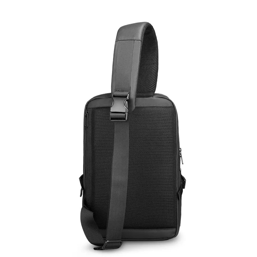 Business Shoulder Bag for Men ⎜ Compact Design with 14 - Inch Compartment and Pockets for Everyday Use and Travelling