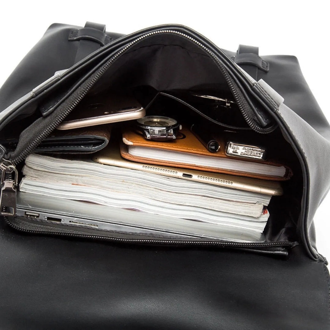 Business Backpack ⎜ Stylish Laptop Carrier with Practical Compartments