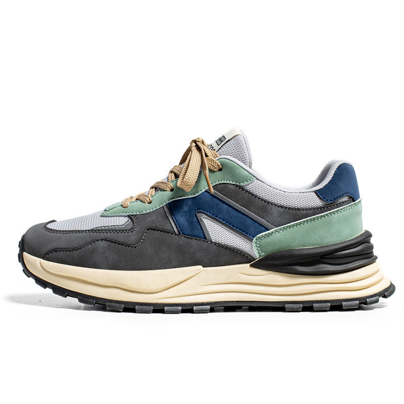 Men's Sneakers ⎜ Breathable Mesh Shoes with Platform and Raised Sole for Autumn