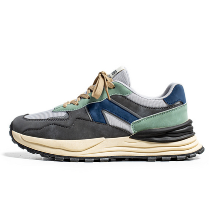 Men's Sneakers ⎜ Breathable Mesh Shoes with Platform and Raised Sole for Autumn