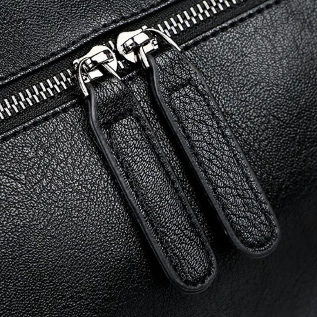 Travel Bag for Men ⎜ Vintage Leather Bag with Large Capacity and Detachable Shoulder Strap
