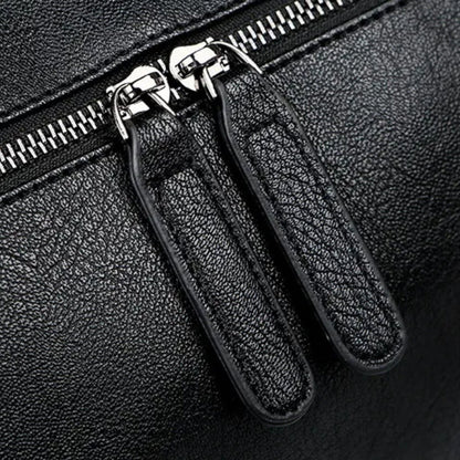 Travel Bag for Men ⎜ Vintage Leather Bag with Large Capacity and Detachable Shoulder Strap