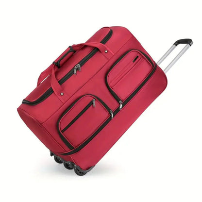Travel Bag with Wheels ⎜ Large Capacity and Multifunctional Design for Flexible Storage Space