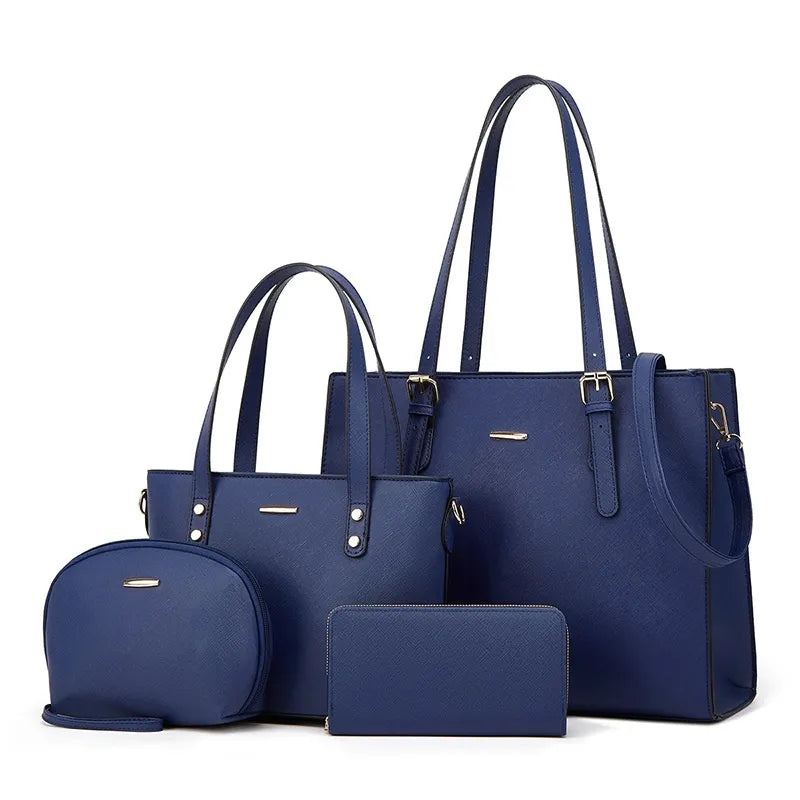 Handbag Set for Women ⎜ 4 - Piece Set with Elegant Bags for Different Occasions