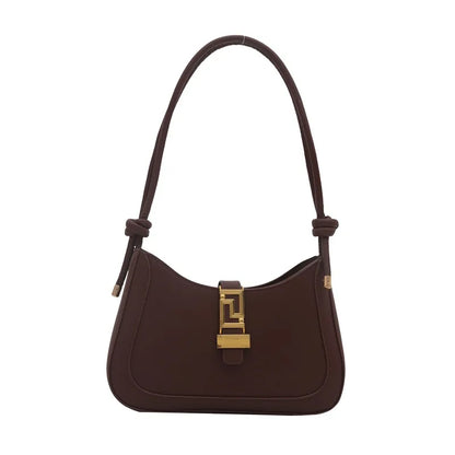 Fashionable Shoulder Bag for Women ⎜ Retro Bag with Structured Design and Practical Fastening