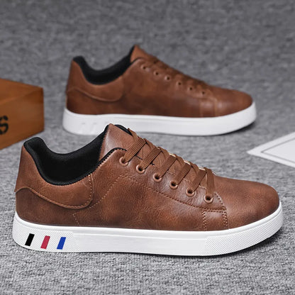 Men's Casual Sneakers ⎜ Trendy Casual Shoes with High - Quality Faux Leather and a Sporty Design