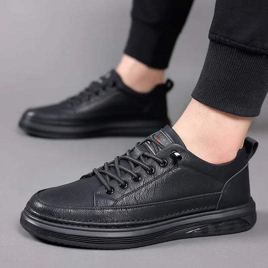 Men's Sneakers ⎜ Comfortable Sports and Leisure Shoes Made From Leather with a Cushioned Sole