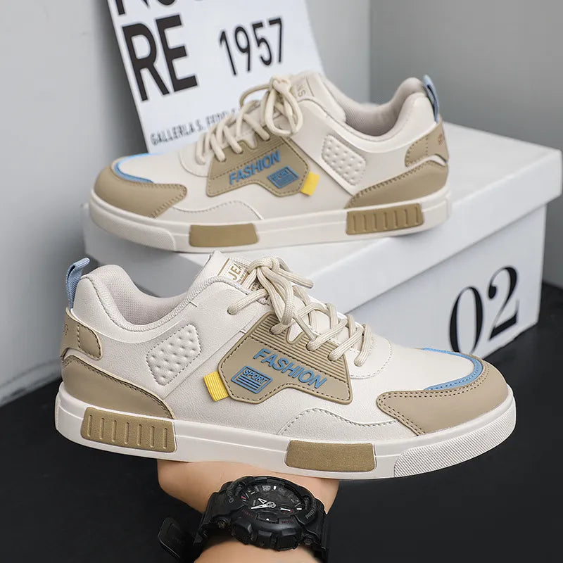 Men's Sneakers ⎜ Comfortable Casual Shoes Made of Leather with a Special Design for Sport and Everyday Wear