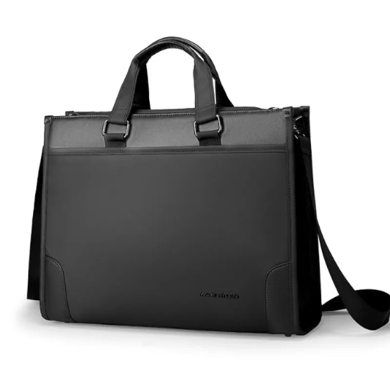Laptop Bag for Men ⎜ Slim Business Briefcase with Carrying Handles and Padded Laptop Compartment