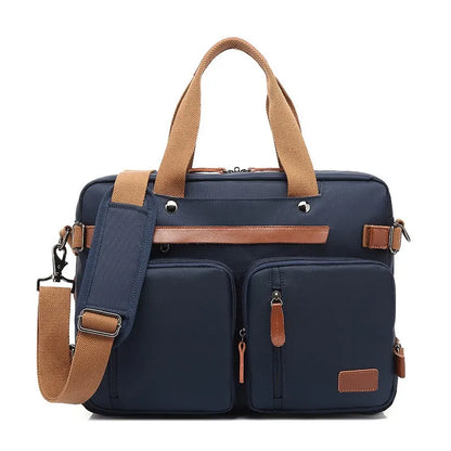 Multifunctional Shoulder Bag for Men ⎜ Robust Bag with Compartments and Adjustable Shoulder Strap