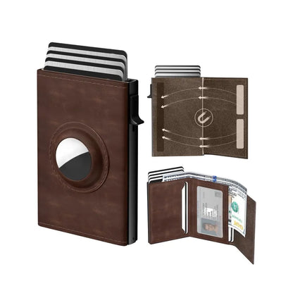Rfid Card Holder for Men ⎜ Ultrathin Carbon Wallet with Easy Access and Space for Multiple Cards