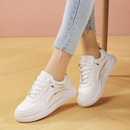 Women's Trainers ⎜ Comfortable Platform Shoes with a Trendy Design and Soft Sole for Everyday Wear