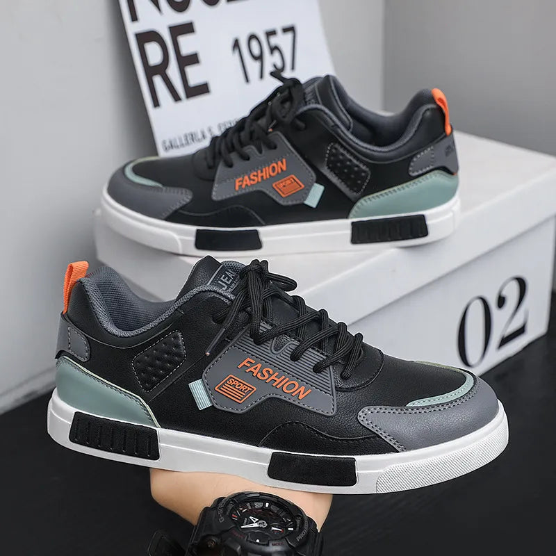 Men's Sneakers ⎜ Comfortable Casual Shoes Made of Leather with a Special Design for Sport and Everyday Wear