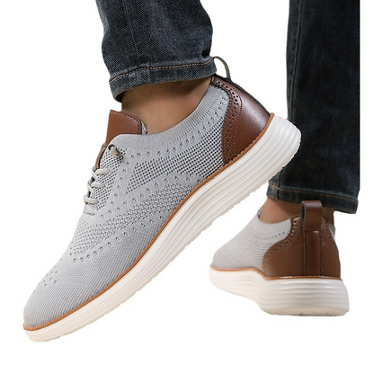 Men's Sneakers ⎜ Breathable Flyknit Shoes for Everyday Wear with Comfort