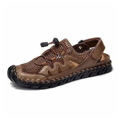 Fashionable Sandals for Men ⎜ Simple Mesh Shoes for Everyday Wear
