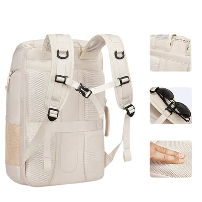 Large Backpack for Men ⎜ Versatile Travel and Leisure Carrier with Practical Compartments