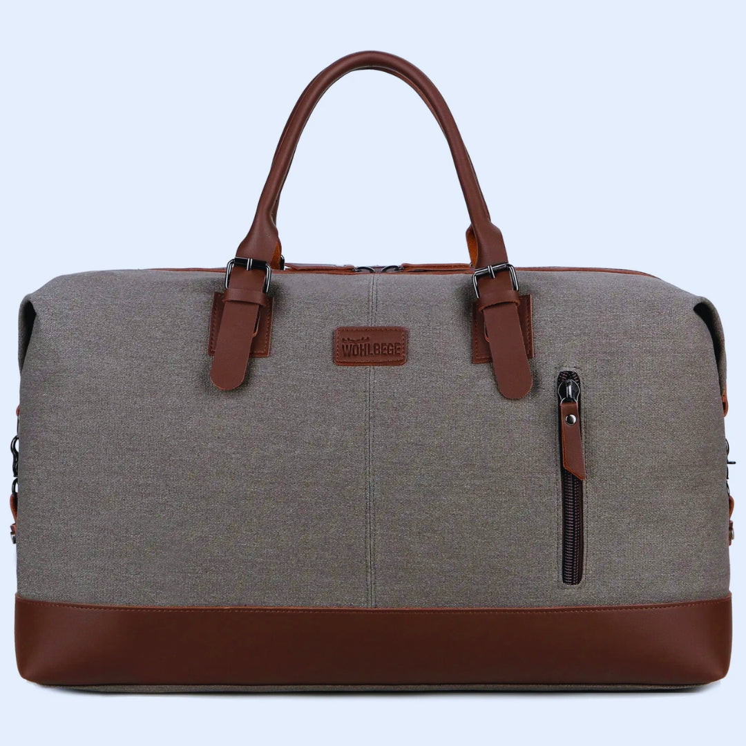 Travel Bag for Men ⎜ Robust Canvas Bag with Large Capacity for Sports and Outdoor Use