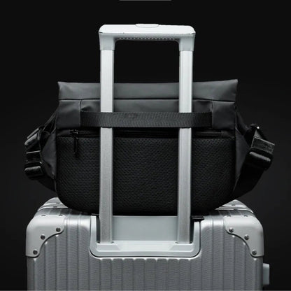Shoulder Bag for Men ⎜ Modern Design with Robust Structure and Practical Flap Fastening