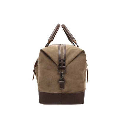 Canvas Travel Bag ⎜ Practical Shoulder Bag for Outdoor Adventures with Plenty of Storage Space