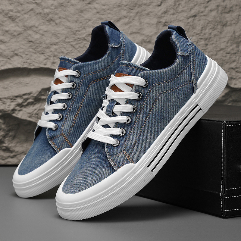 Men's Trainers ⎜ Breathable Canvas Shoes for a Casual Leisure Look