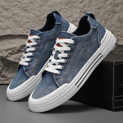 Men's Trainers ⎜ Breathable Canvas Shoes for a Casual Leisure Look