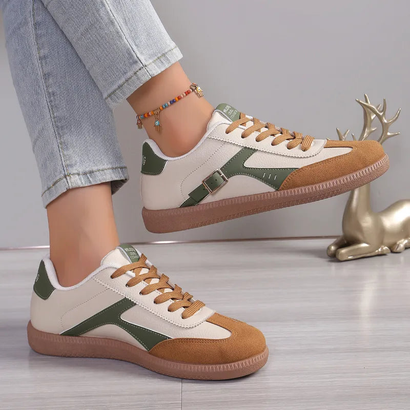 Sneakers for Women ⎜ Comfortable Shoes with a Classic Design and Round Toe Area for Everyday Wear and Comfort