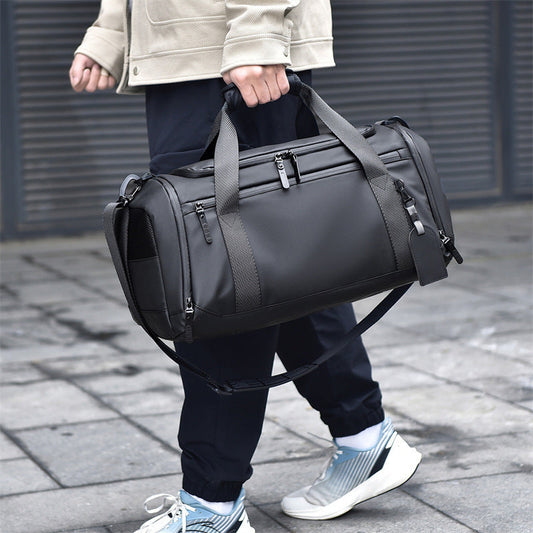 Travel Bag for Men ⎜ Large Capacity with Separate Compartment for Wet and Dry Items