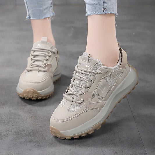 Women's Platform Trainers ⎜ Comfortable Shoes with a Sporty Design for Everyday Wear and Comfort