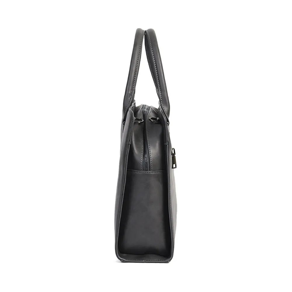 Business Bag for Men ⎜ Elegant Briefcase with Carrying Handles and Slim Design for the Office and Meetings