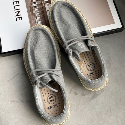Men's Slip - on Shoes ⎜ Comfortable Summer - Style Canvas Shoes for Leisure and Everyday Wear