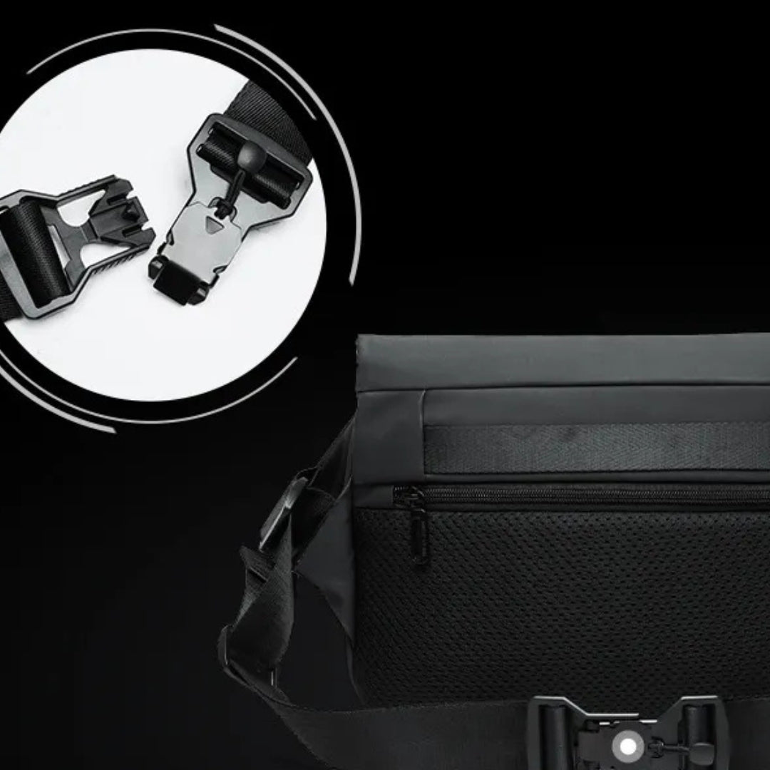 Shoulder Bag for Men ⎜ Modern Design with Robust Structure and Practical Flap Fastening