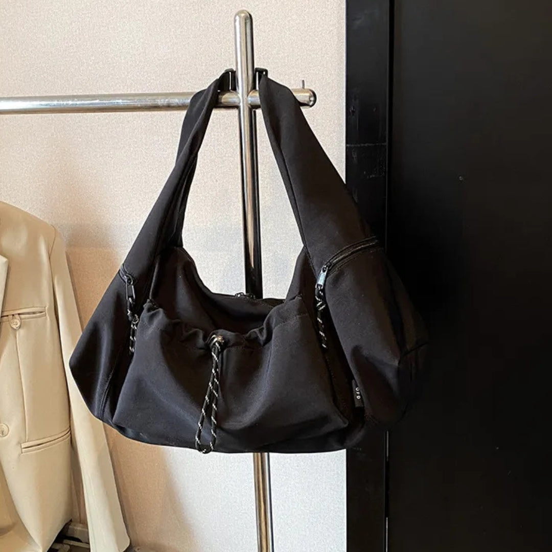 Large Shoulder Bag for Women ⎜ Versatile with Zips