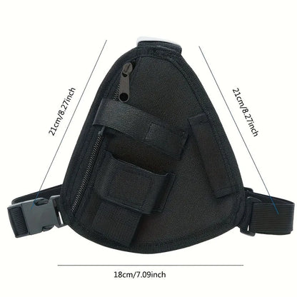 Multifunctional Chest Bag for Men ⎜ Portable Shoulder Bag with Many Compartments for Everyday Use