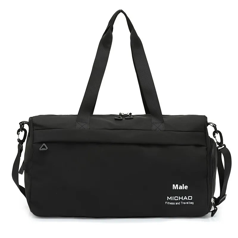 Sports Bag for Men ⎜ Lightweight Fitness and Travel Bag with Large Main Compartment and Separate Shoe Compartment