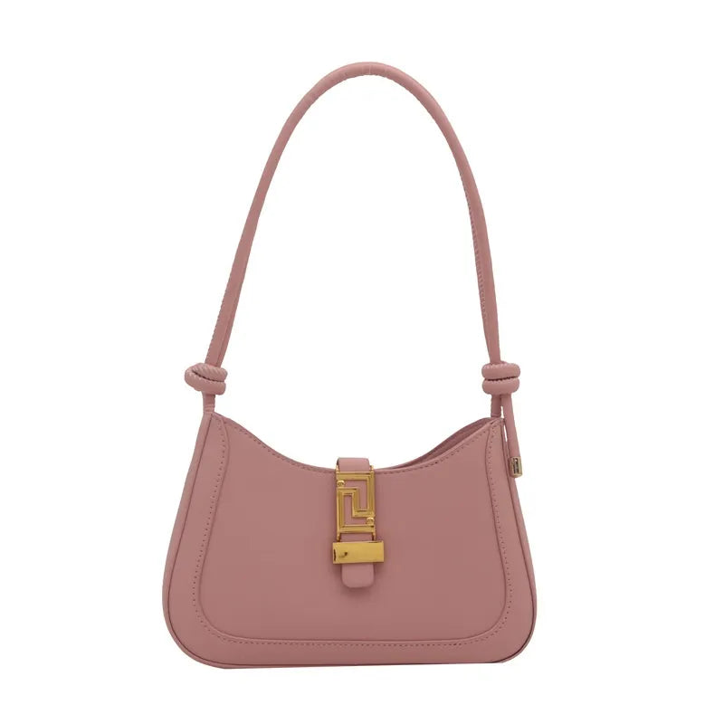 Fashionable Shoulder Bag for Women ⎜ Retro Bag with Structured Design and Practical Fastening