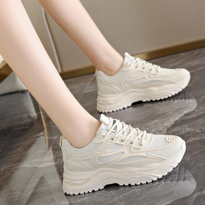 Women's Trainers ⎜ Comfortable Running and Leisure Shoes with a Thick Sole Profile for Everyday Wear