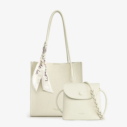 Combination Bag for Women ⎜ Large Capacity with Practical Design and Braided Shoulder Strap
