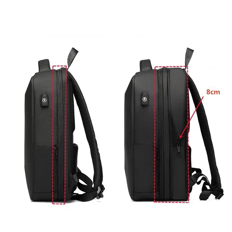 Business Backpack for Men ⎜ Safe and Modern Backpack with Protection for Work and Travelling