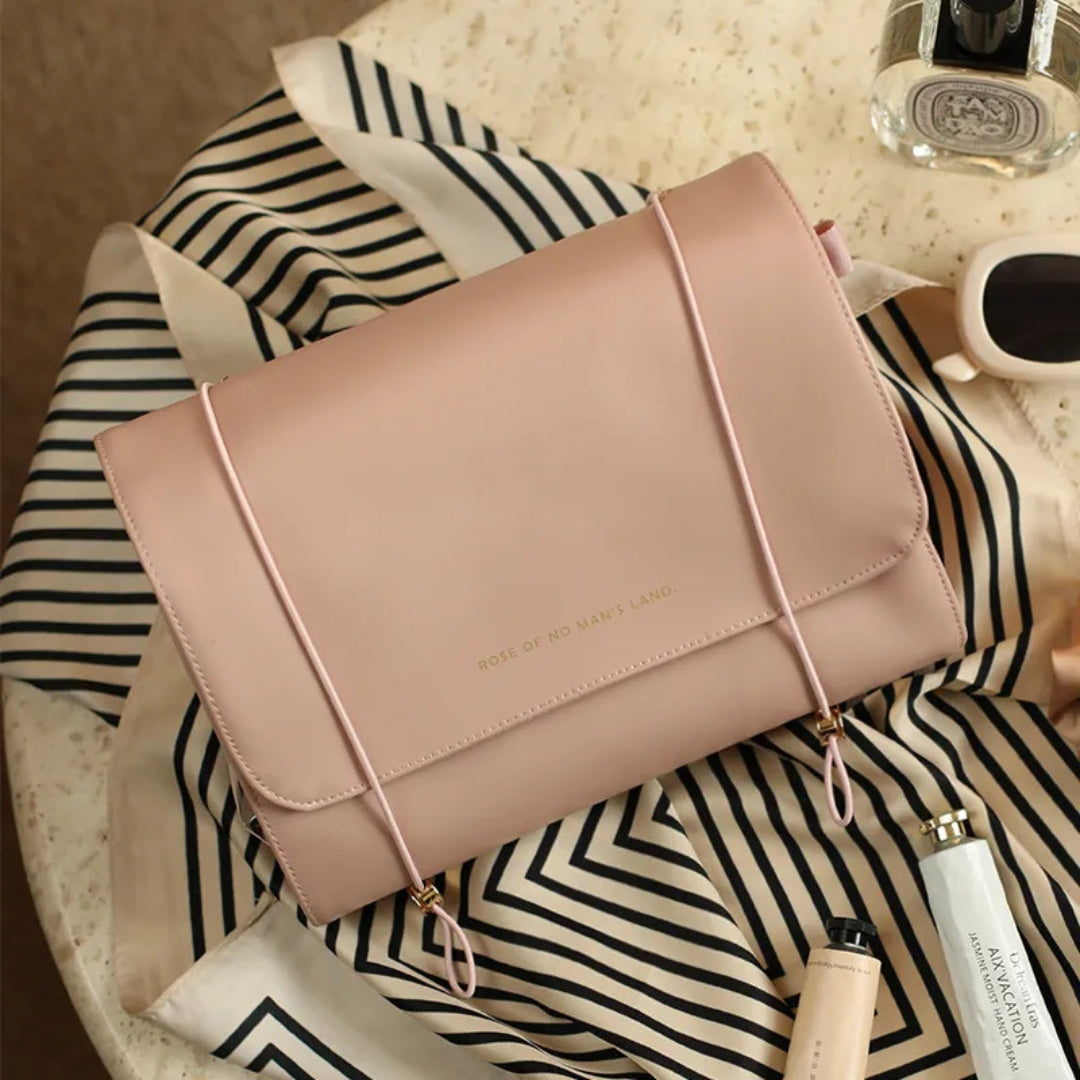 Cosmetic Bag for Women ⎜ Envelope Design with Large Capacity and Practical Zip for on the Go