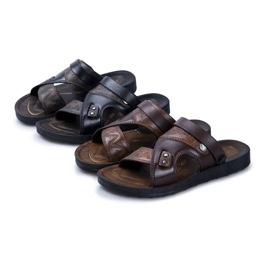 Leisure Shoes for Men ⎜ Versatile Non - Slip Beach Sandals and Slip - On Shoes