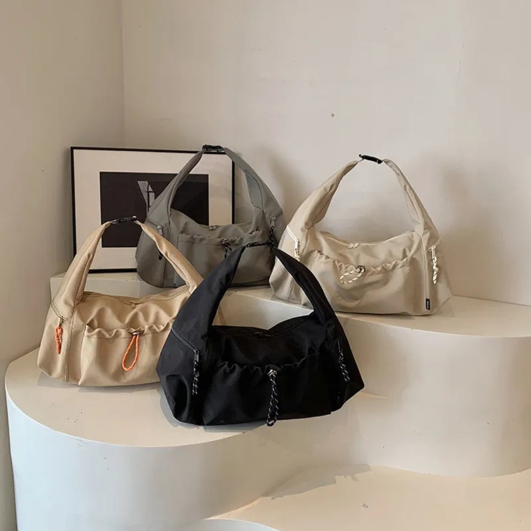 Large Shoulder Bag for Women ⎜ Versatile with Zips