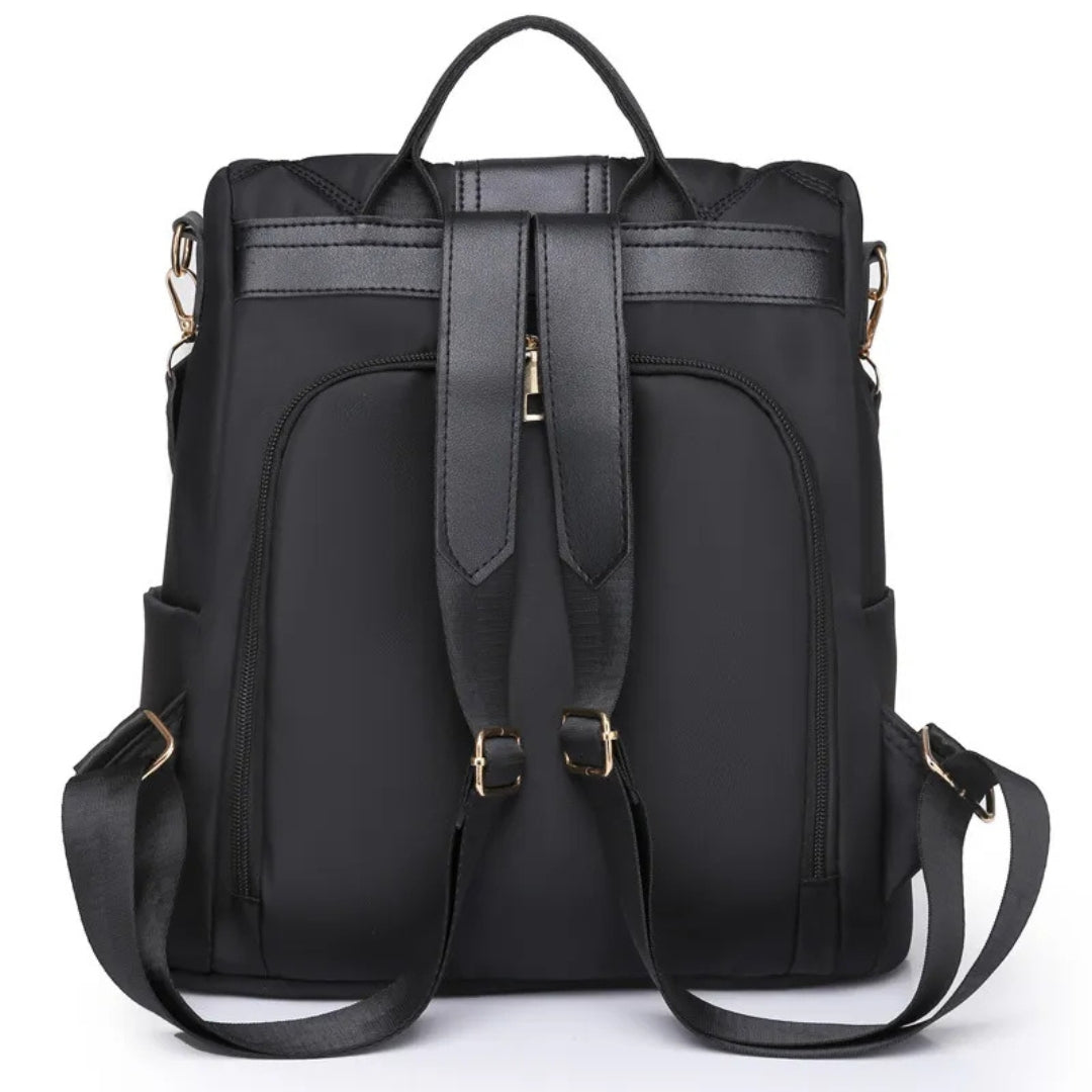 Women's Backpack ⎜ Fashionable Diamond Design Straps with Colourful Shoulder Strap