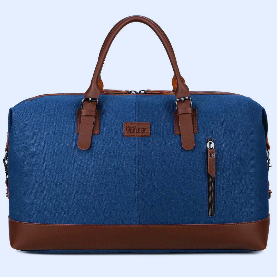 Travel Bag for Men ⎜ Robust Canvas Bag with Large Capacity for Sports and Outdoor Use