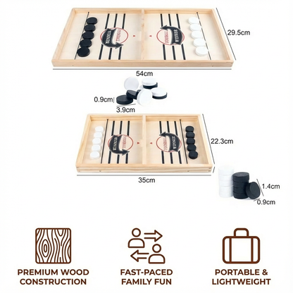 Wooden Sling Shot Chess board game