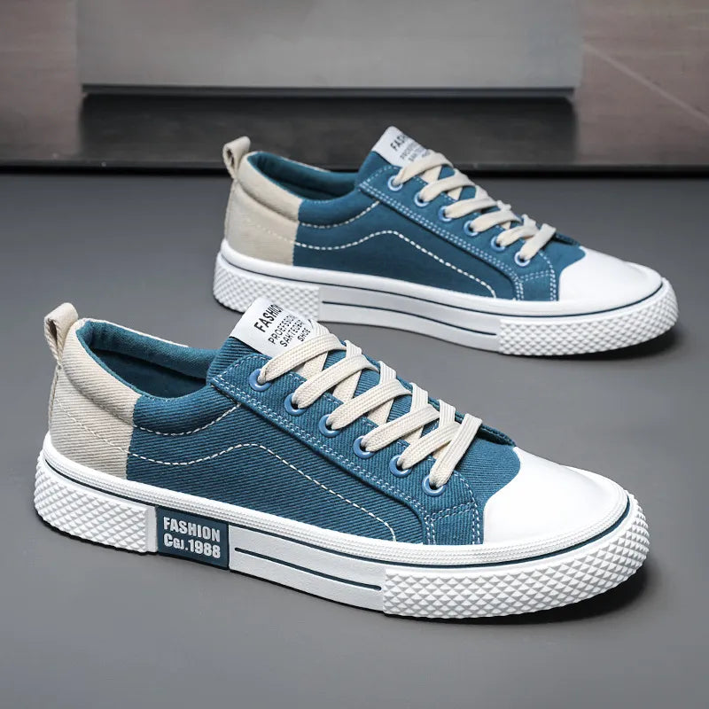 Men's Sneakers ⎜ Versatile Low - Top Canvas Shoes for Sport and Leisure