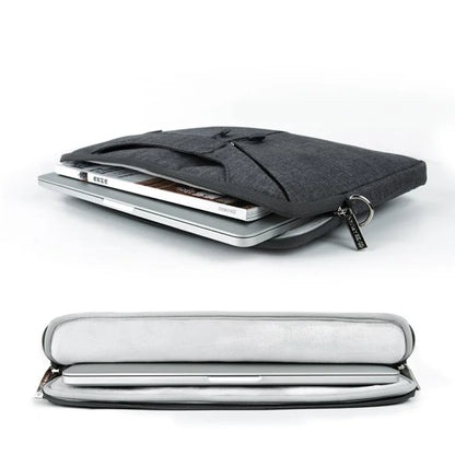 Laptop Bag for Men ⎜ Simple Shoulder Bag with Additional Front Compartment for Business and Everyday Use