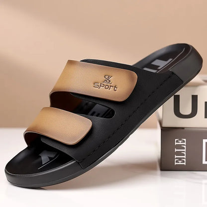 Outdoor Slip - on Shoes for Men ⎜ Non - Slip , Adjustable Casual Shoes with Colour Details