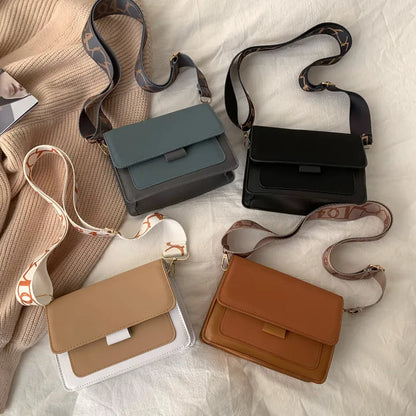 Shoulder Bag with Wide Strap ⎜ Compact Design for Everyday Use
