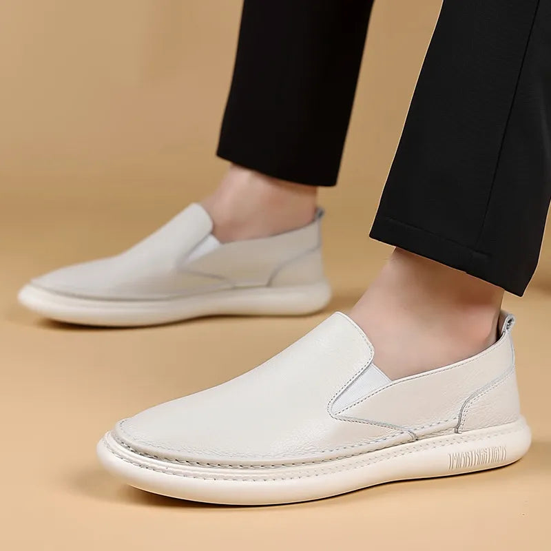 Men's Slip - on Shoes ⎜ Comfortable Leather Shoes in a Modern Design for Everyday Wear